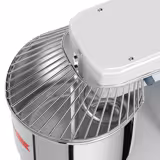 Amasadora espiral PROFESIONAL - 10L / 7kg - cuba fija - 230V monofásica - para masas de pan/pizza