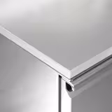 Koelwerkbank ECO - 2230x700mm - met 2 deuren - 4 lades - met opstand