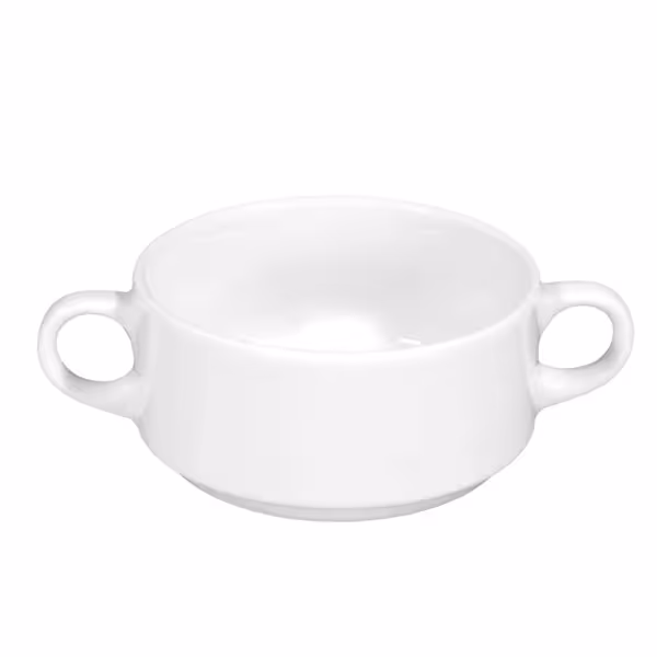 (6 stuks) SELTMANN WEIDEN | Soepkop - 0,28 liter - Wit/Uni