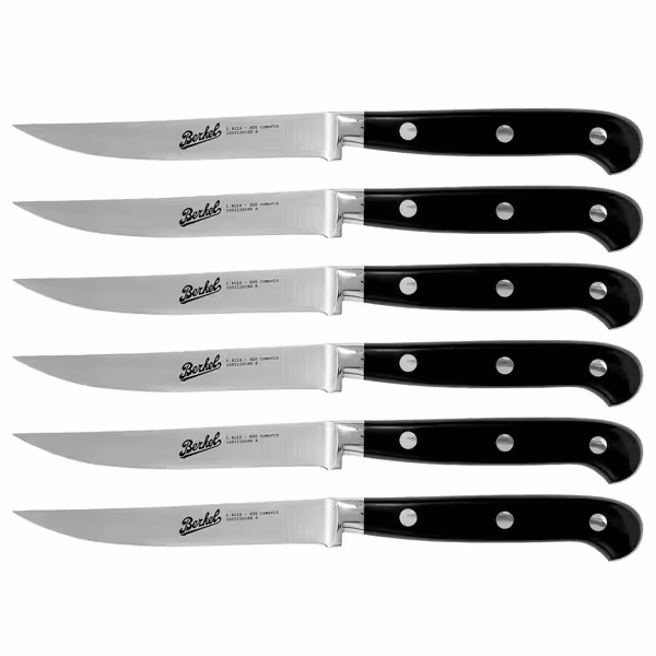 BERKEL | ADHOC - Steakset - 6 stuks - Gekarteld - Mes: 110mm