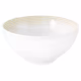 (4 pieces) SELTMANN WEIDEN | Porcelain Round Bowl Ø 155 mm – Sand Beige - Glossy - Blues