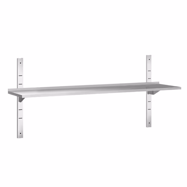 RVS wandplank PREMIUM - 1600x400mm