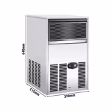 Silindir Buz Makinesi - 25kg/gün - Hazneli