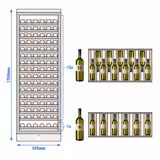 Cantinetta Frigo Vino - 1 zona climatica - 450 litri - max. 171 bottiglie
