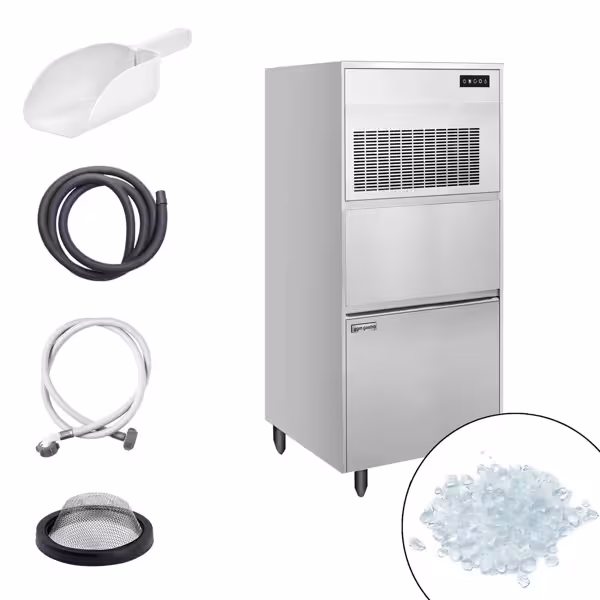 Flake ice maker - 135 kg / 24 h