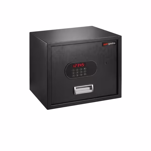 Elektronischer Zimmersafe - mit LED-Display - 4 Öffnungsmöglichkeiten