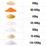 Vozík na mouku - přísady - 100 L - polypropylen - posuvný
