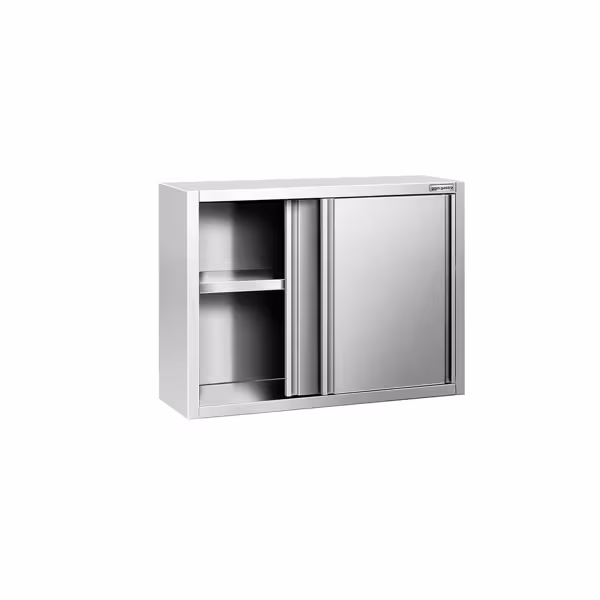 RVS wandkast PREMIUM - 1000x400x800mm - met schuifdeuren