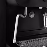 Mașină cu suport pentru sită - 2 grupuri - Multiboiler - Touch - Sistem de preinfuzare - Negru