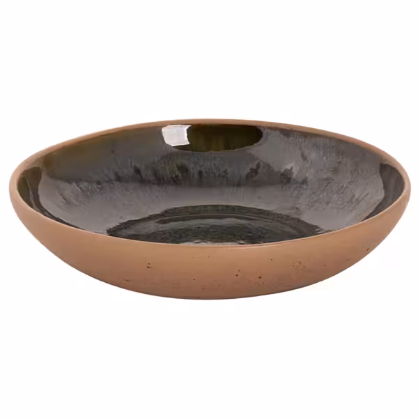 (6 pcs) Dessert Bowl - Wisteria - Stoneware - round - Ø 160mm - Green/Beige