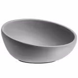 (6 pcs) Bowl - ELEMENT - Concrete - 1.1L - square - 220x220mm - Depth: 105mm - Grey