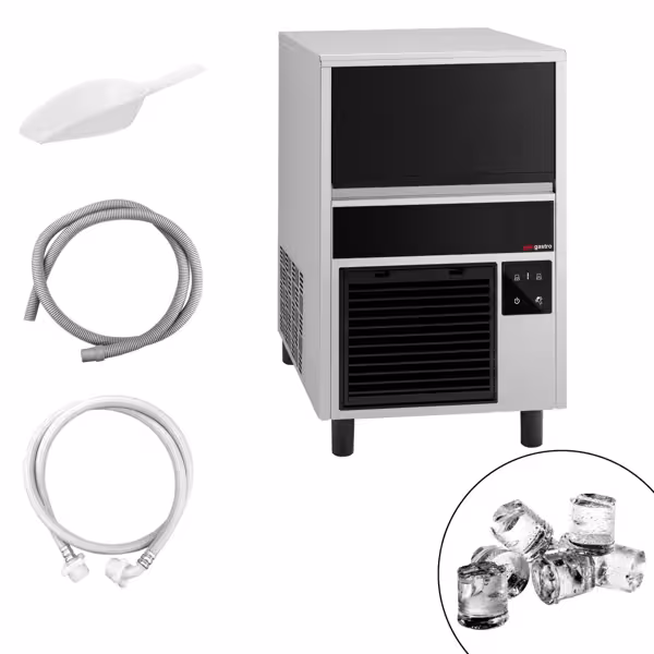 Eiswürfelbereiter - Zylinder - 26 kg/24 h - inkl. Ablaufpumpe