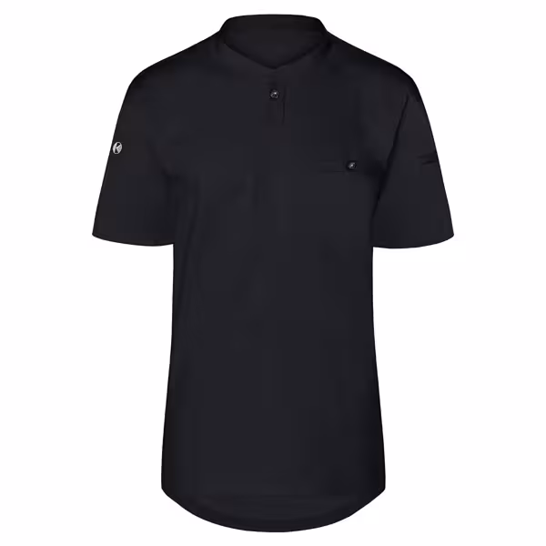 (6 stuks) KARLOWSKY | Korte Mouw Heren Werkshirt Performance - Zwart - maat: XS