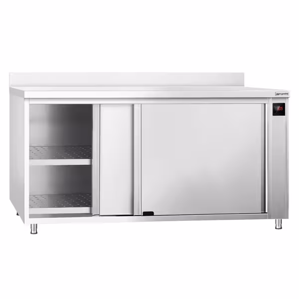 PREMIUM fűtőszekrény - 2000x600mm - hátfal és tolóajtókkal - Digitális