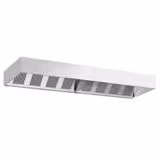 Commercial Wall-Mounted Extractor Hood – 4800mm – with Baffle Filters & Lighting
