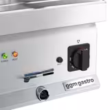 Commercial Electric Double Deep Fryer - Twin Tank Countertop Stainless Steel - 10+10L 18kW