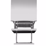 Ladekast PREMIUM - Zwart-titanium - 2 lades - 400x620mm - (h)587mm