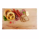 (6 pièces) Plateau GN 1/1 – OAK LIGHT – Mélamine – Hauteur : 15 mm – Marron