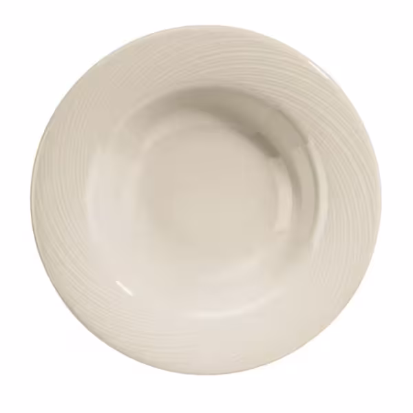 (12 pz) SEMPRE - Piatto fondo - Porcellana - Ø290mm - Crema