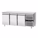 Bakkerij koelwerkbank PREMIUM - 2020x800mm - met 3 deuren