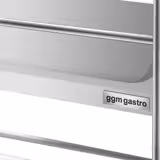Carrello di servizio - 845x525mm - con 2 ripiani & rinforzo & ruote silenziose
