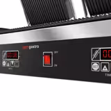 Kontakt grill / panini grill digitális 0,57 m - bordás alul-felül
