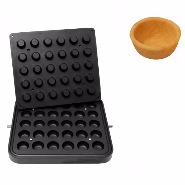 Plates for Tartelette Machine TMPIC - Shape: 30x Round - Ø45mm
