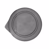 (60 τεμ.) Καπάκι επίπεδο - 115x104x15 mm - PP, στοίβαζόμενο, κατάλληλο για πλυντήριο πιάτων, επαναχρησιμοποιούμενο, ανακυκλώσιμο - γκρι - κατάλληλο για Ποτήρι πολλαπλών χρήσεων με Ø 95 mm