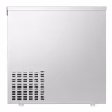 Máquina de cubitos de hielo PROFESIONAL - Cilíndrico hueco - 80kg/24h - Refrigeración por aire - incl. depósito para hielo