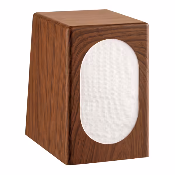 Napkin Dispenser Tabletop - Wood Look - ABS Plastic - 100x135x150mm - Brown