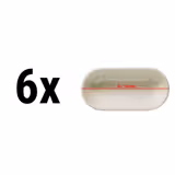 (6 pcs) Bowl - TEOS - Porcelain - 160x65mm - Depth: 50mm - Cream
