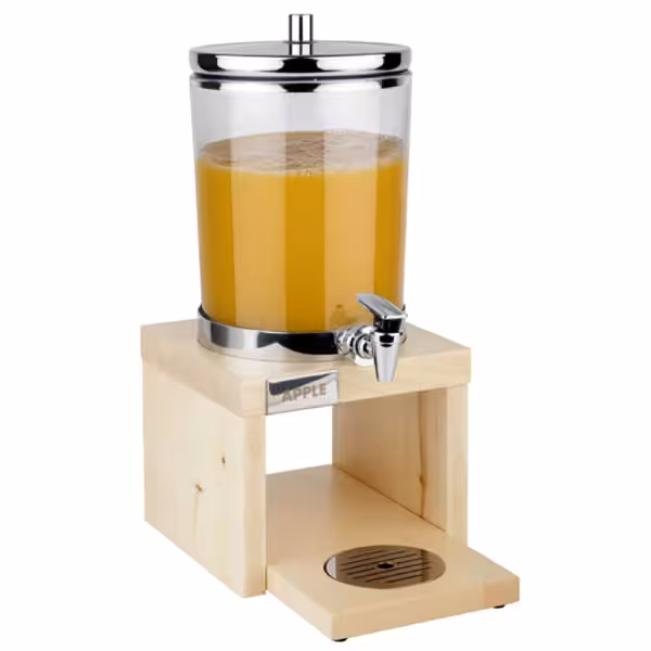 Juice dispenser - BRIDGE - 6 liters - incl. stand, 2 rechargeable batteries and touchless adapter