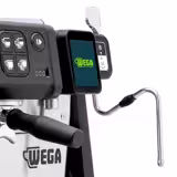 WEGA | Polar – Ekspres do kawy kolbowy – 2 grupy – 5,2 kW – z licznikiem porcji – ekran dotykowy – czarny