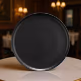 (12 bucăți) Farfurii pentru pizza din porțelan – Ø 310 mm – Negru
