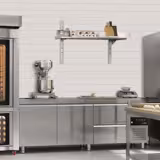 Mensola a parete in acciaio inox PREMIUM - 1200x400mm - con 2 ripiani