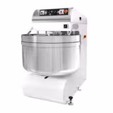 Impastatrice a spirale per panifici - 298L / 200kg - 2 velocità - testa fissa - a doppio motore - con timer - 400V trifase - per panificazione
