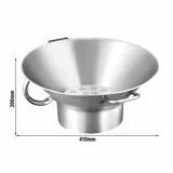 Escorredor para batatas fritas - Ø 41 cm