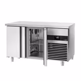 Commercial Counter Freezer PREMIUM - 1400x700mm - with 2 doors - capacity 281 litres