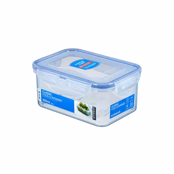 (12 pezzi) LocknLock | Scatola multifunzionale Classic - 600ml - trasparente