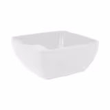 (6 pcs) Coupe - FRIENDLY - PET - 1,5L - carré - 190x190mm - Profondeur : 90mm - Blanc