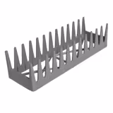 Dishwasher Plate Basket for 12 Plates - Grey