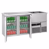 Banco Spillatura Birra PREMIUM - 1950x700mm - 2 Porte