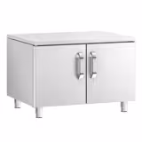 Edelstahl Unterbau - 600mm - 2 Türen