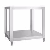 Supporto per forno pizza - 1130x890x1050mm - acciaio inox - compatibile con GEP4