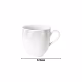 (6 st.) Seltmann Weiden - mjölk kaffekopp Tulpe - 0,37 liter