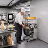 Batedeira planetária profissional - 40 litros - 1,31kW - inclui 3 acessórios de mistura