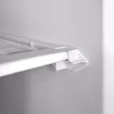 Vrieskast RVS PREMIUM - 400l - met 1-deurs dichte deur & 4 roosters - binnenzijde kunststof