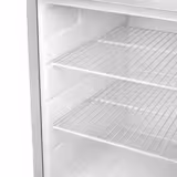 GASTRO-COOL | Mini Frigo Bar - 430 mm - 62 litri - con 1 porta in vetro - Argento