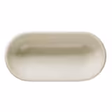 (24 Stück) TEOS - Schale oval - Länge: 200mm - Creme