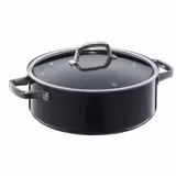WMF | Fusiontec Mineral - Pentola per friggere - Ø 280 mm - incl. coperchio in vetro - Nero